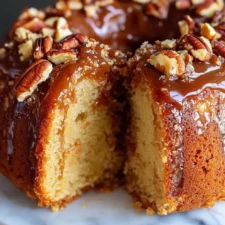 PECAN UPSIDE DOWN BUNDT CAKE RECIPE