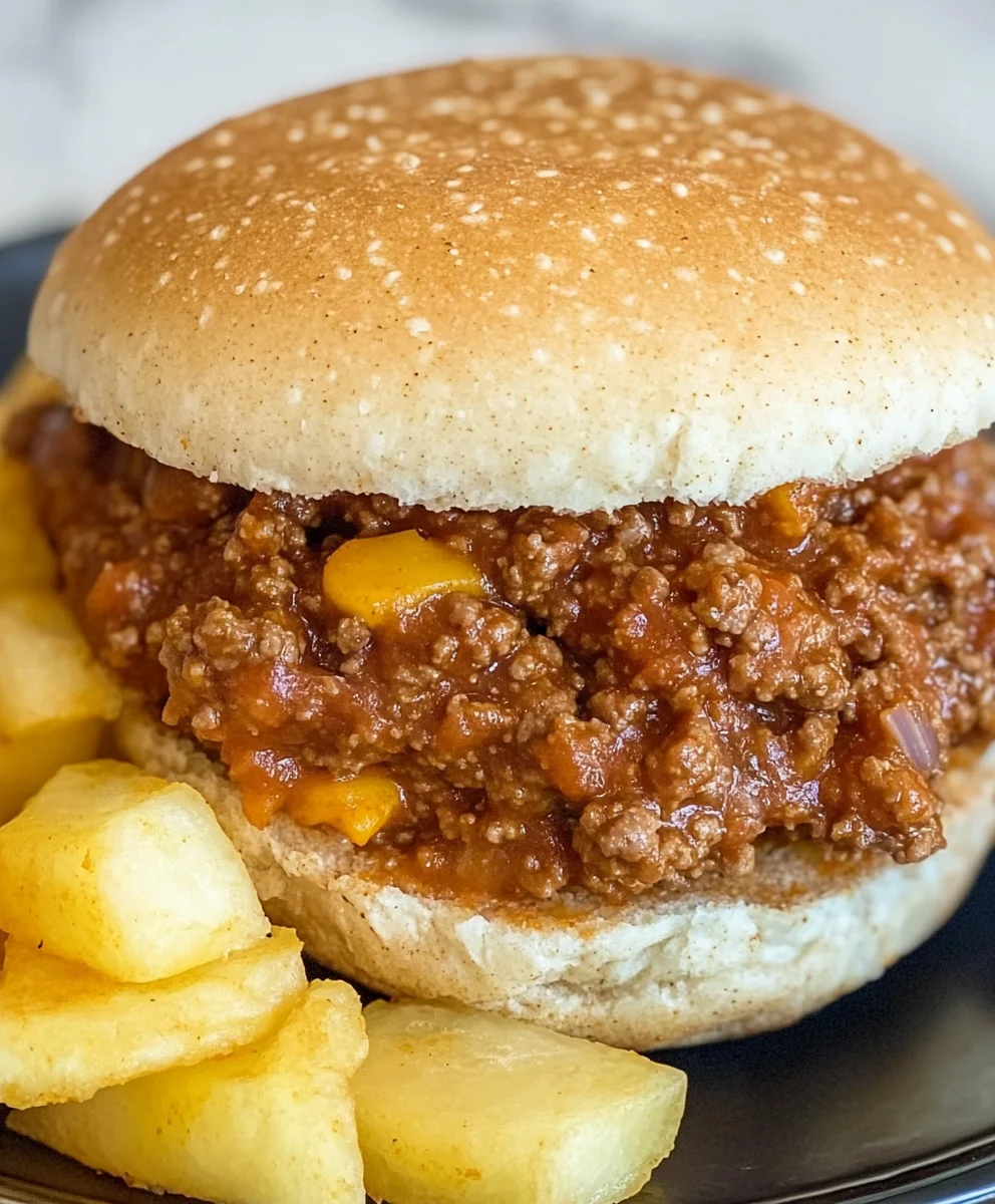 Easy Sloppy Joes Recipe ( with Tomato Soup)