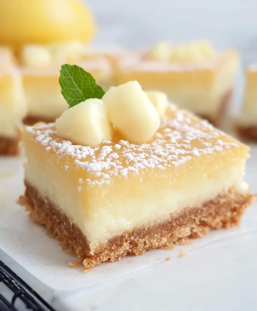 Creamy Lemon Squares
