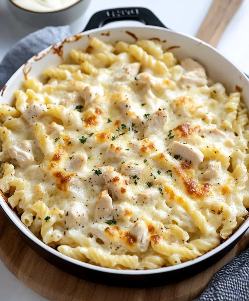 White Cheddar Chicken Pasta