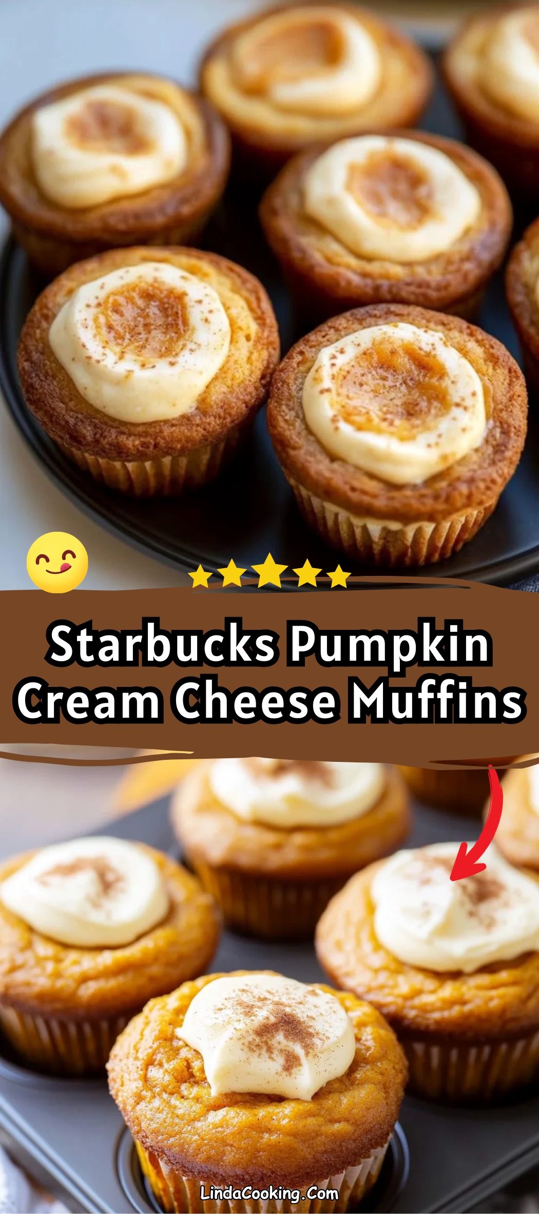 Starbucks Pumpkin Cream Cheese Muffins