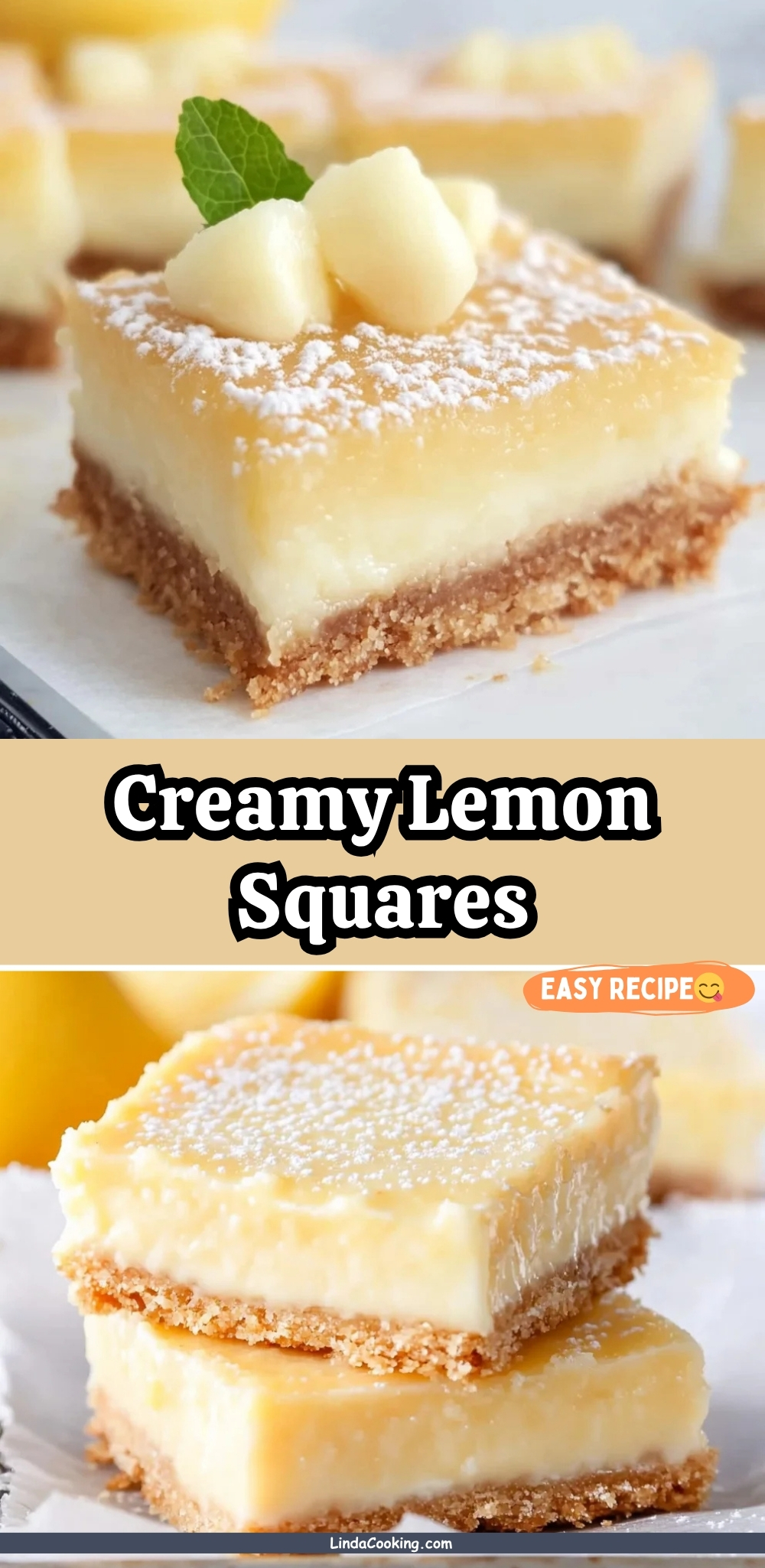 Creamy Lemon Squares