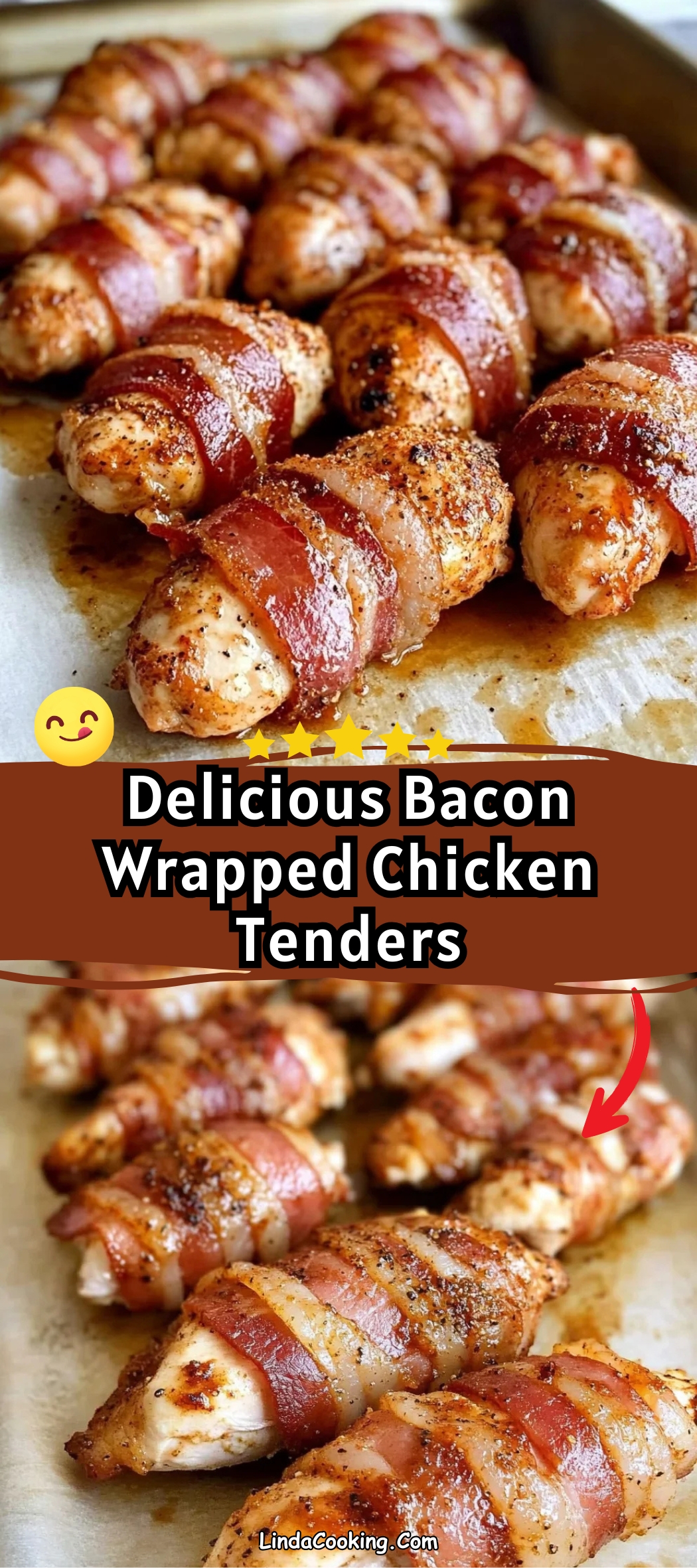BACON-WRAPPED CHICKEN TENDERS