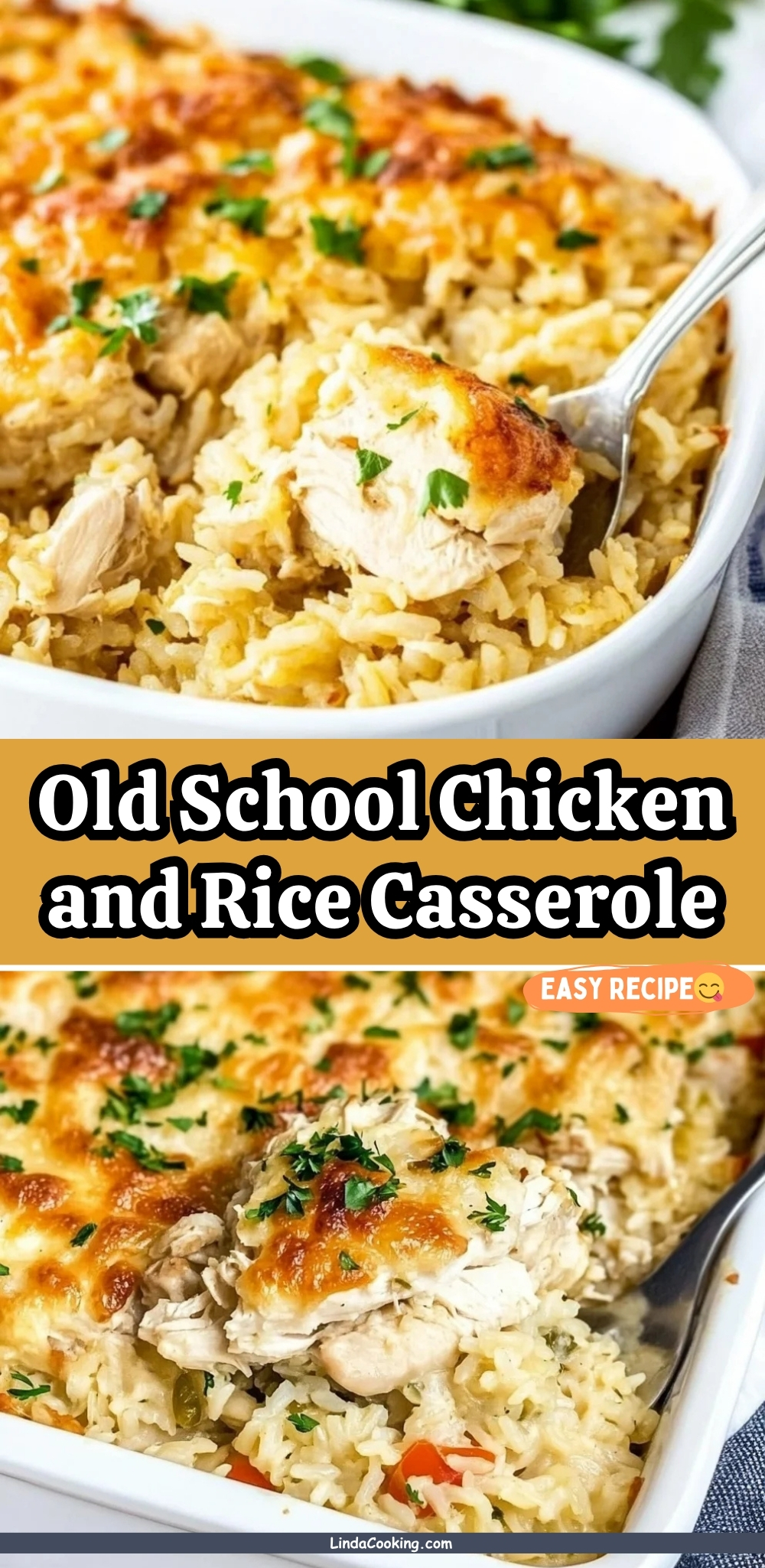 Old School Chicken and Rice Casserole