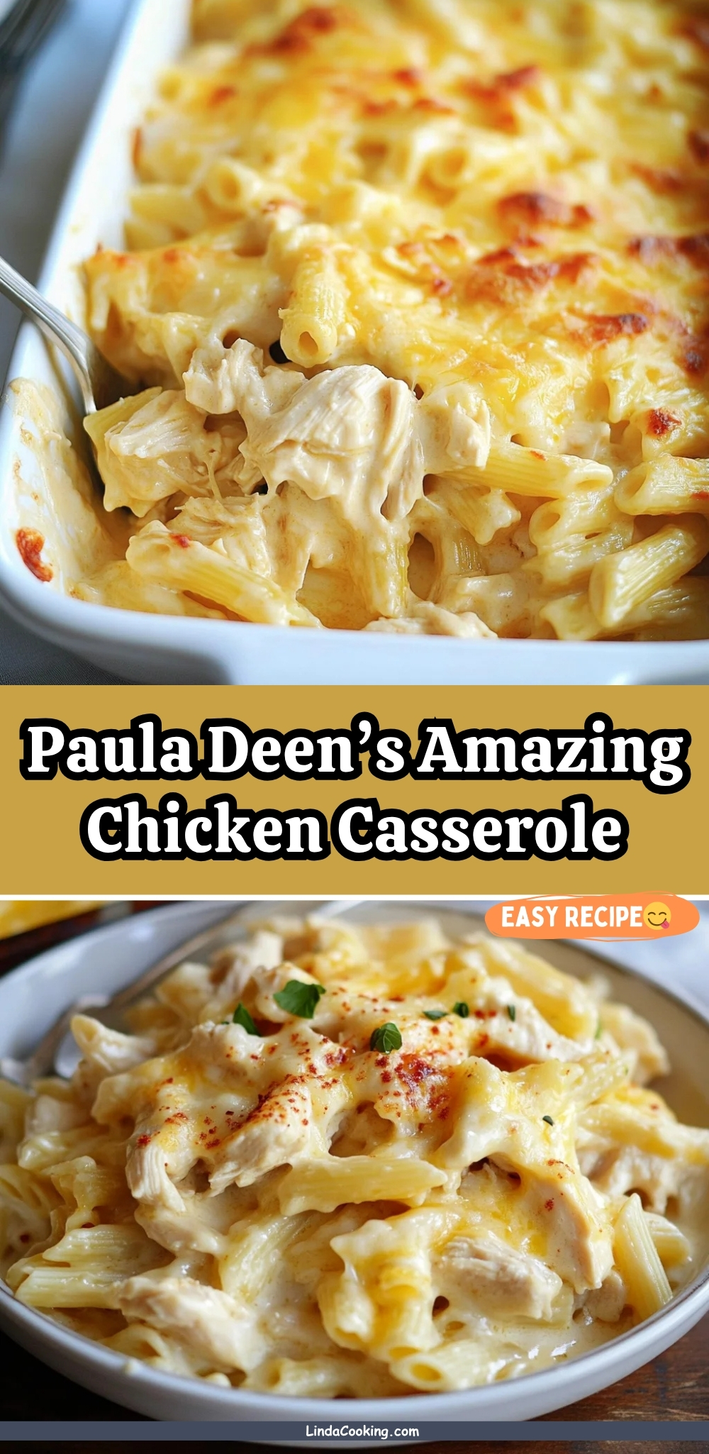 Paula Deen’s Amazing Chicken Casserole