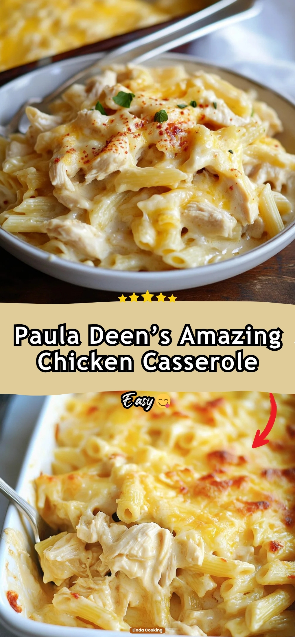 Paula Deen’s Amazing Chicken Casserole