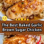 Baked Garlic Brown Sugar Chicken