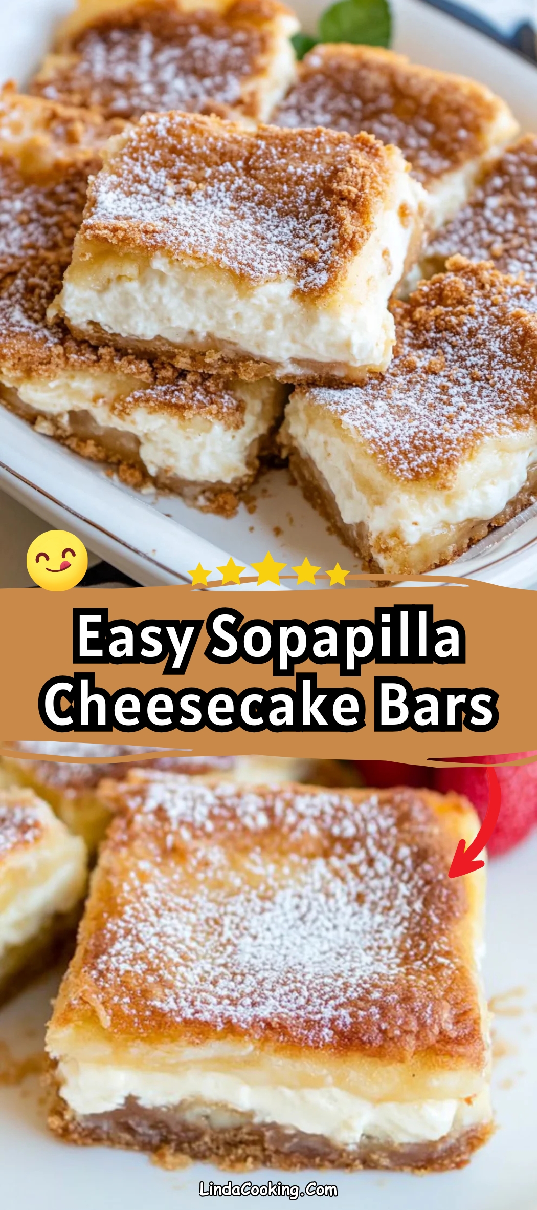 Easy Sopapilla Cheesecake Bars