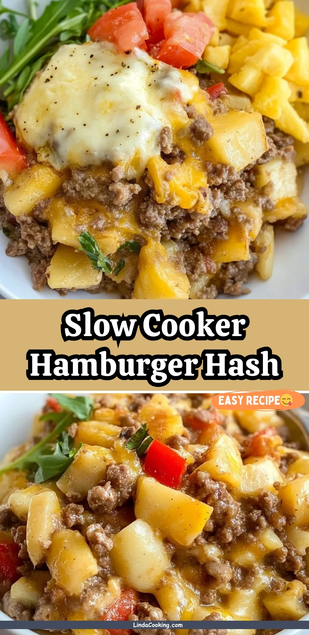 Slow Cooker Hamburger Hash