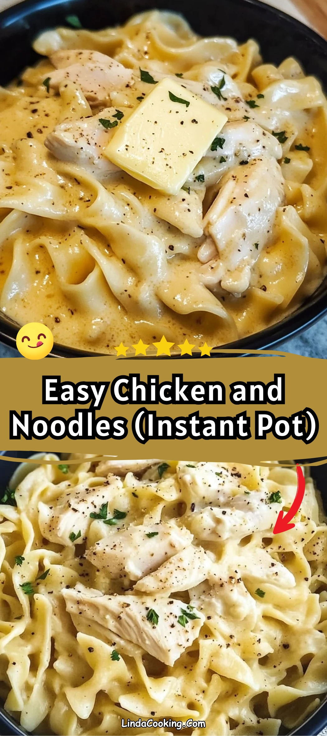 Chicken and Noodles (Instant Pot)