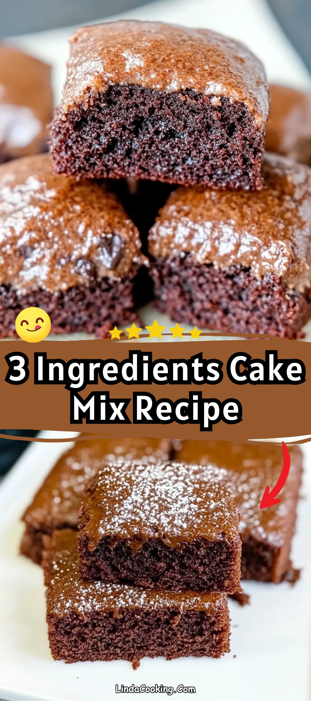 3 Ingredients Cake Mix Recipe