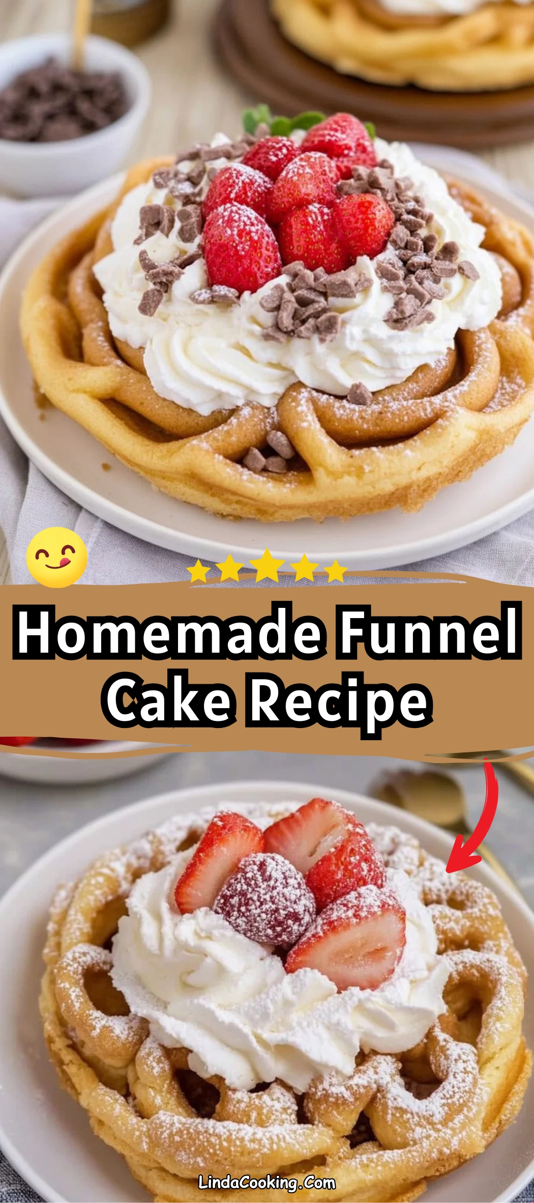 Homemade Funnel Cake Recipe
