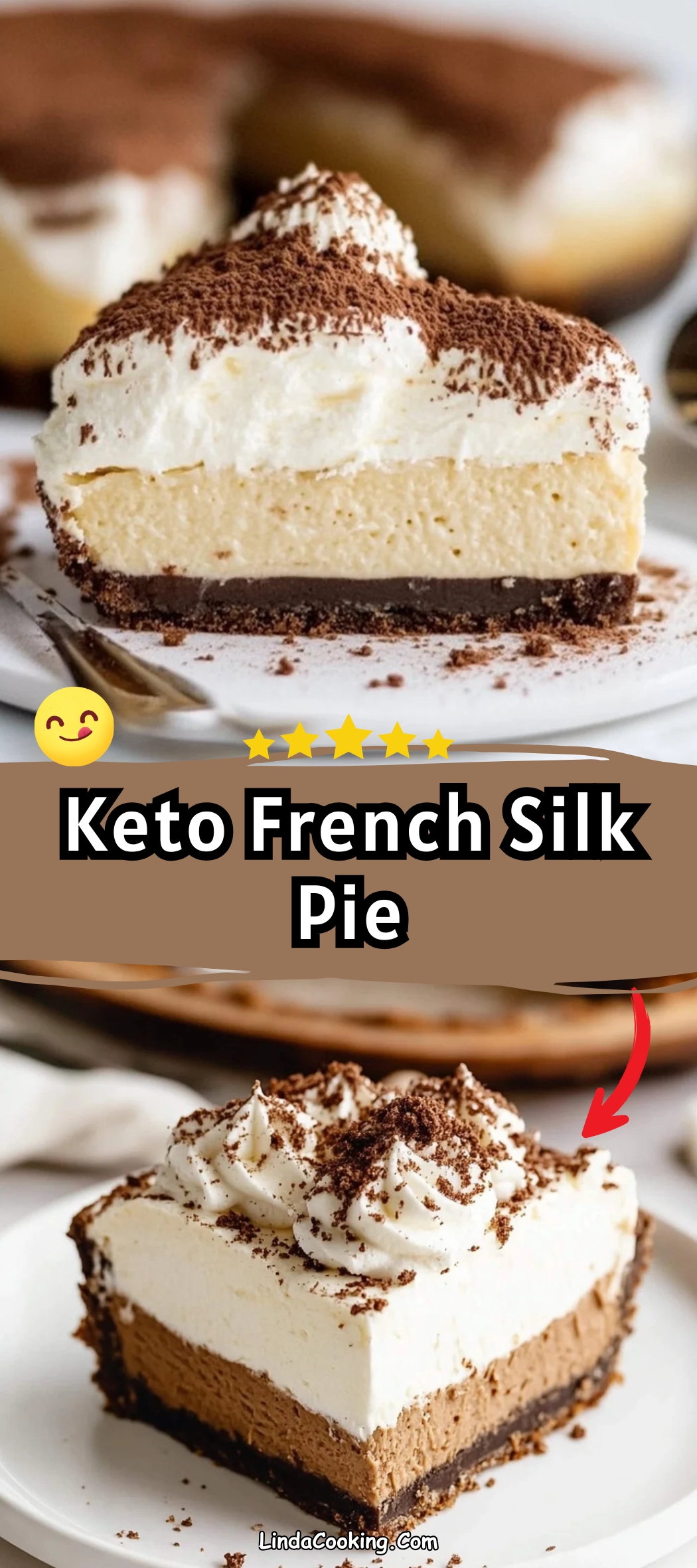 Keto French Silk Pie