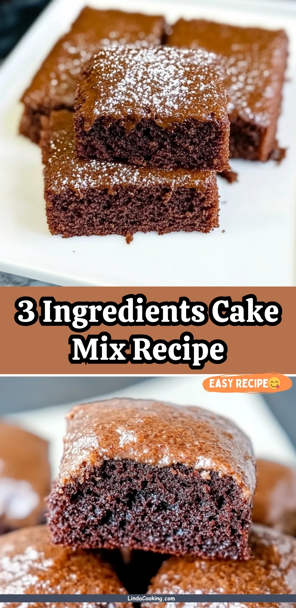 3 Ingredients Cake Mix Recipe