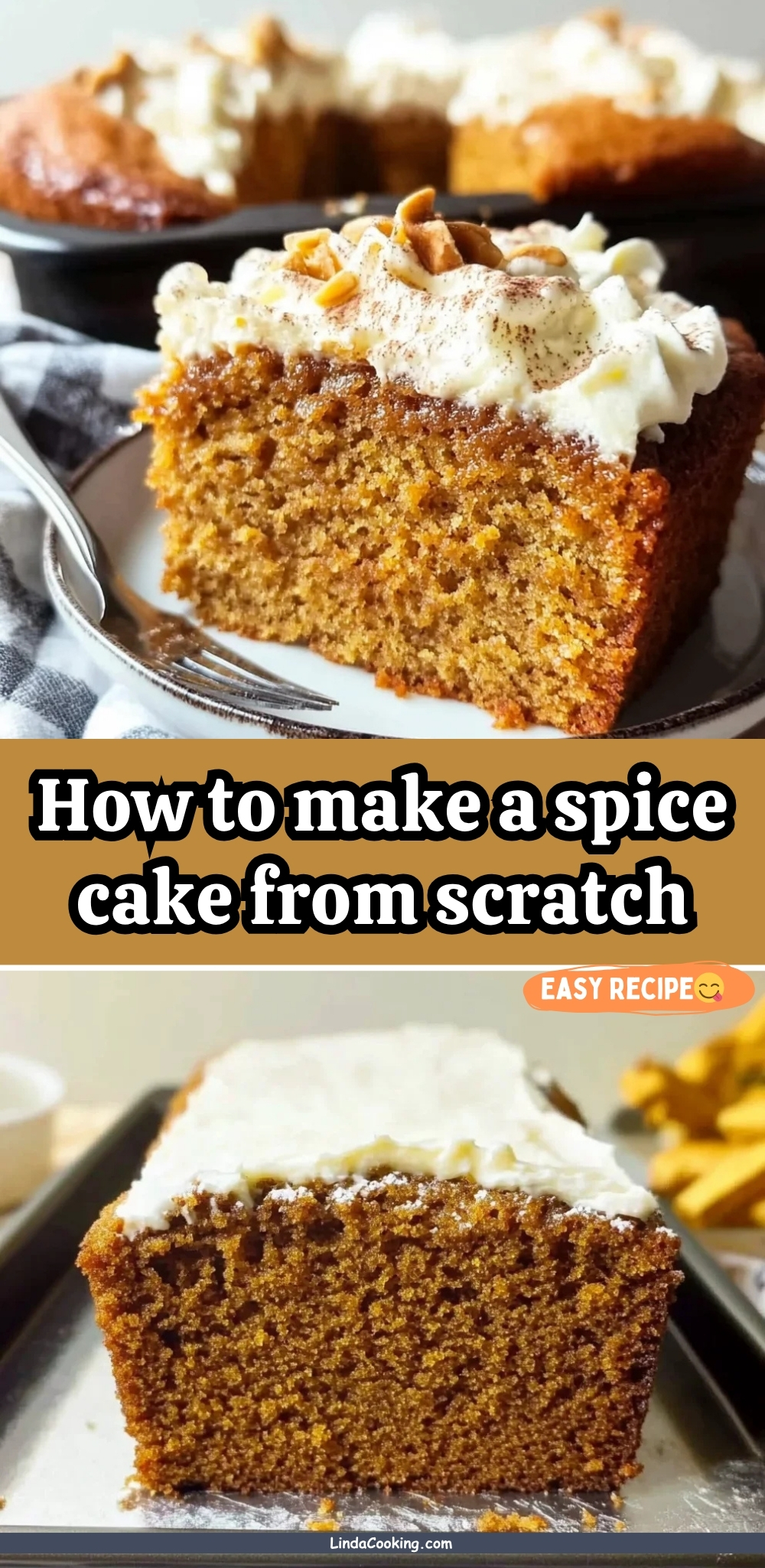 How to make a spice cake from scratch