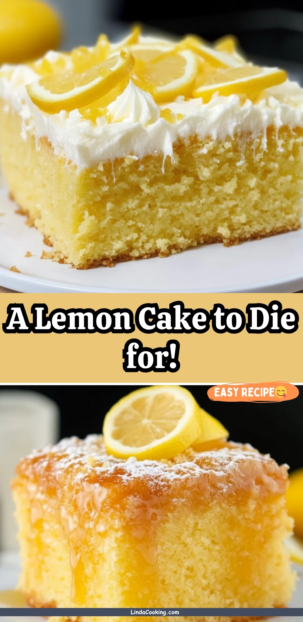 A Lemon Cake to Die for!