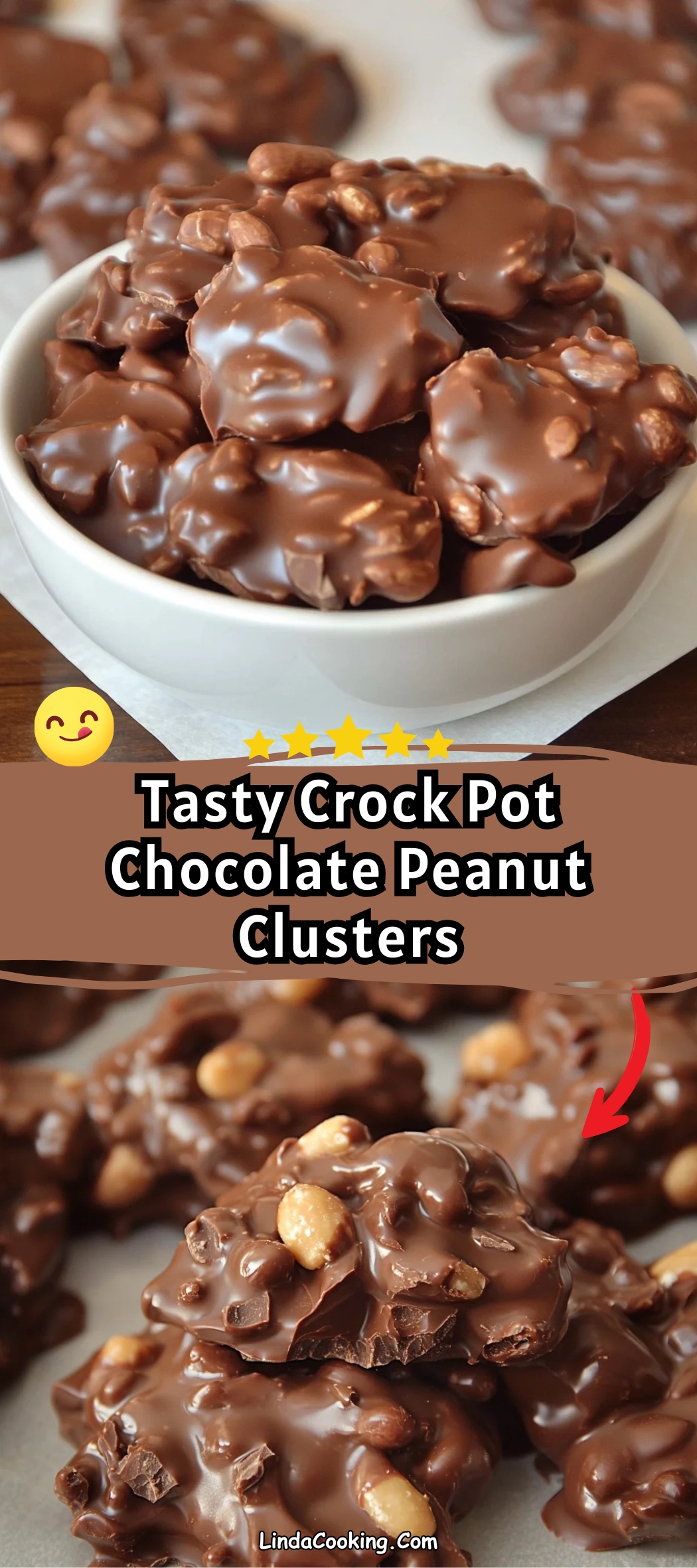 CROCK POT CHOCOLATE PEANUT CLUSTERS