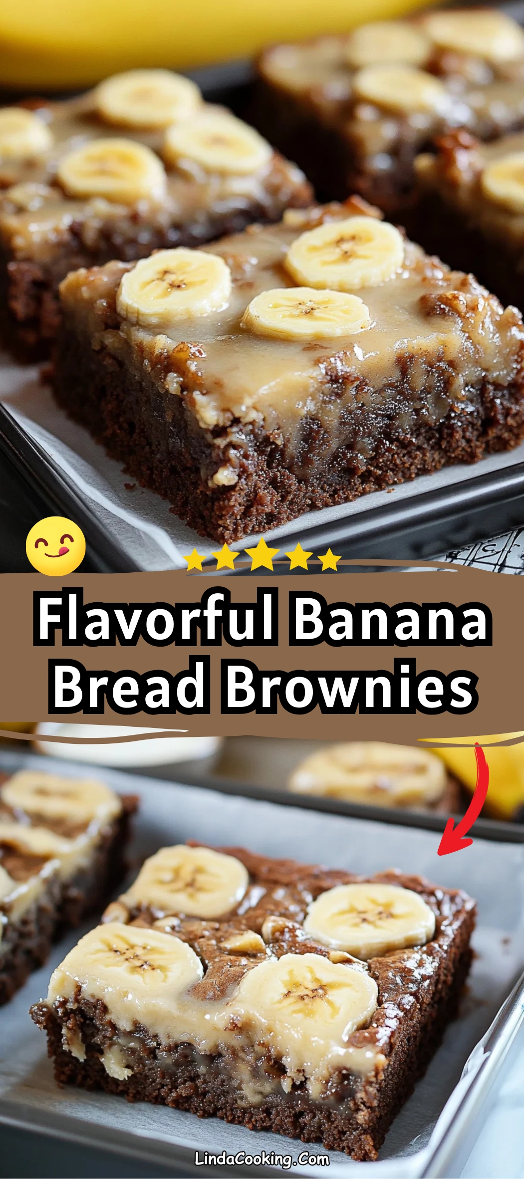 Banana Bread Brownies