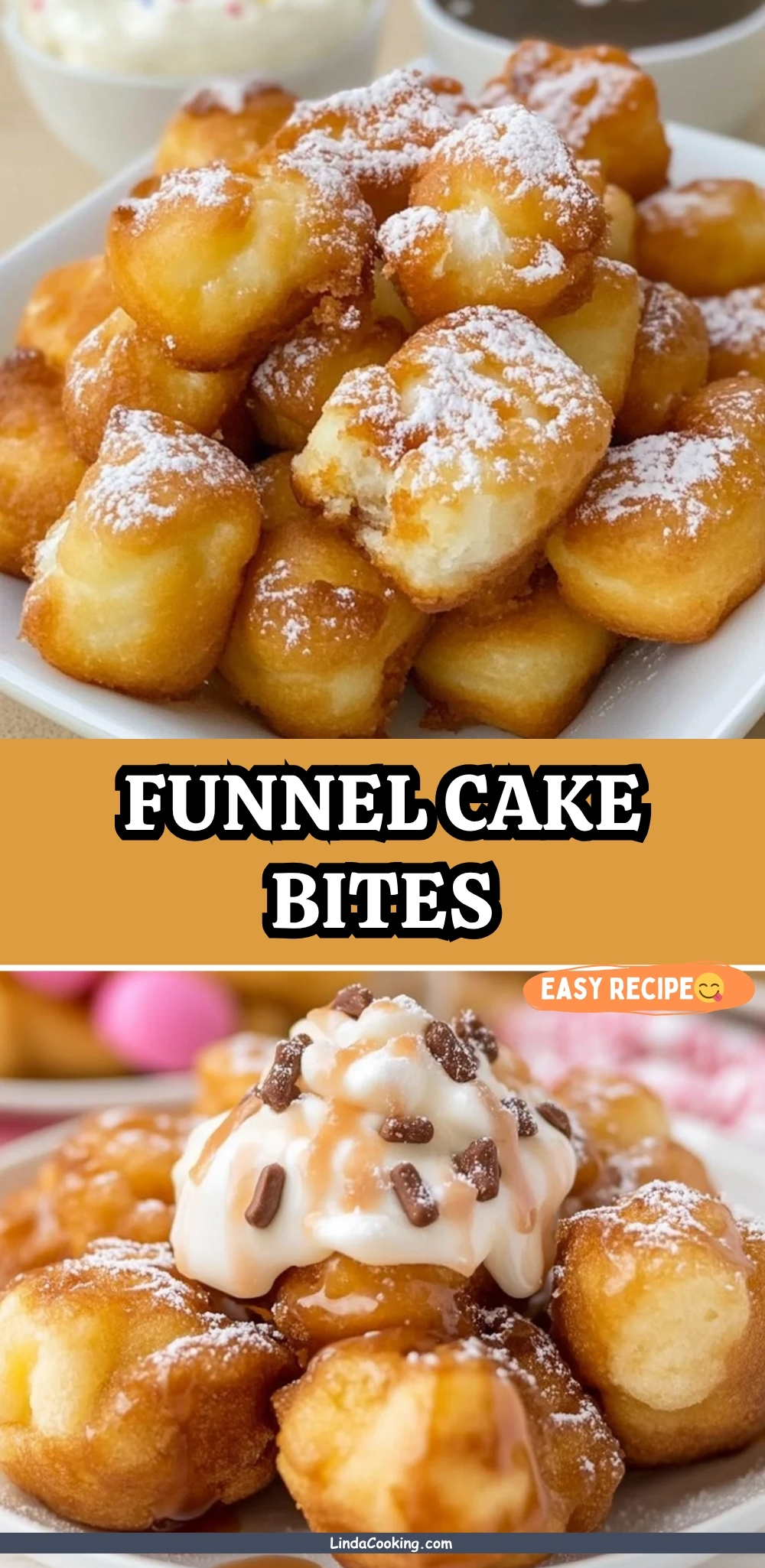 FUNNEL CAKE BITES