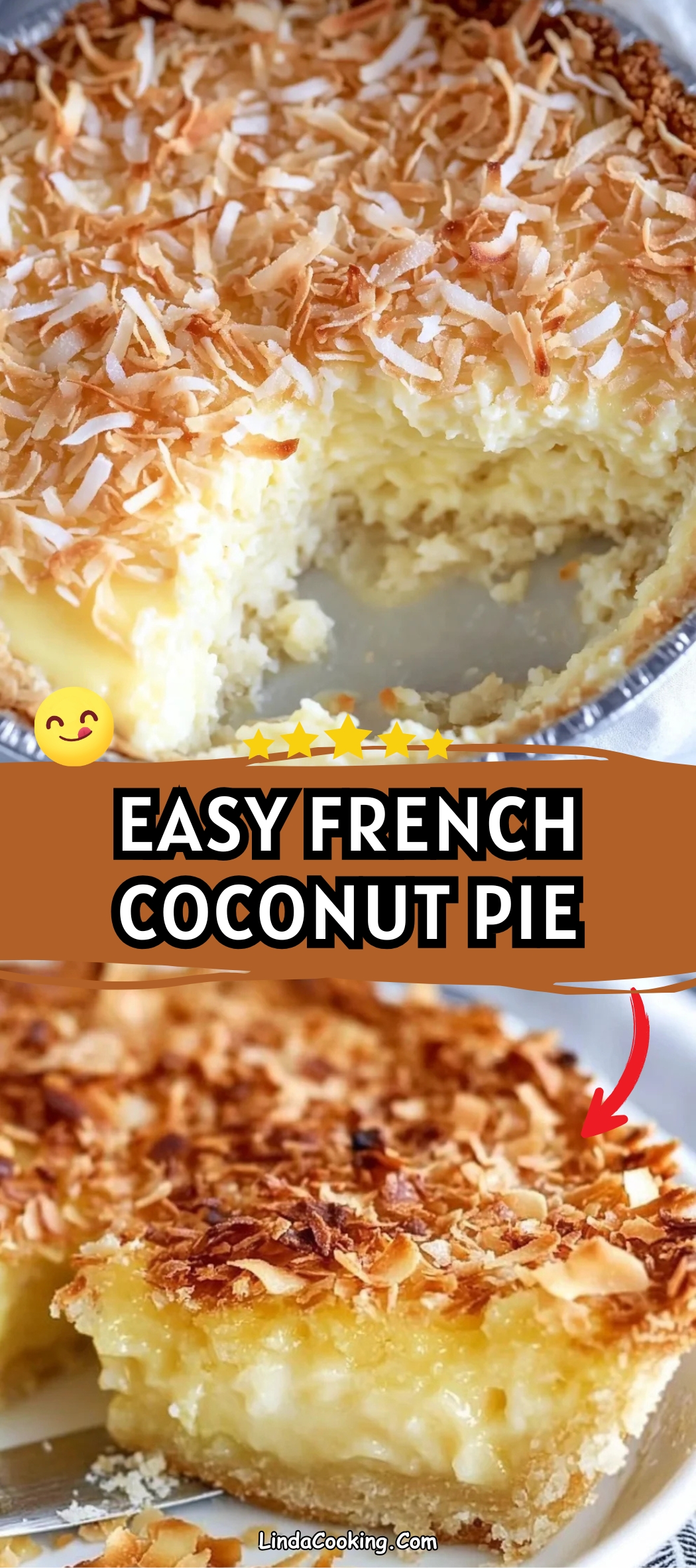 FRENCH COCONUT PIE