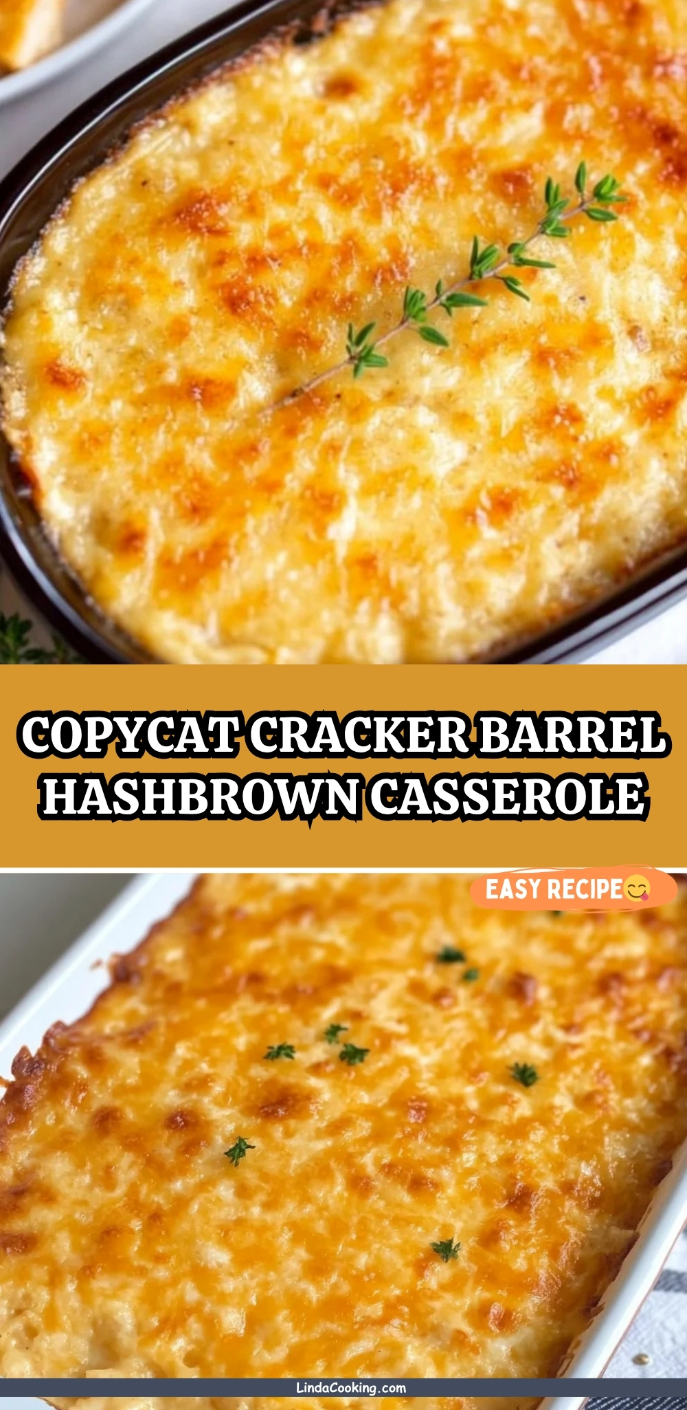 COPYCAT CRACKER BARREL HASHBROWN CASSEROLE