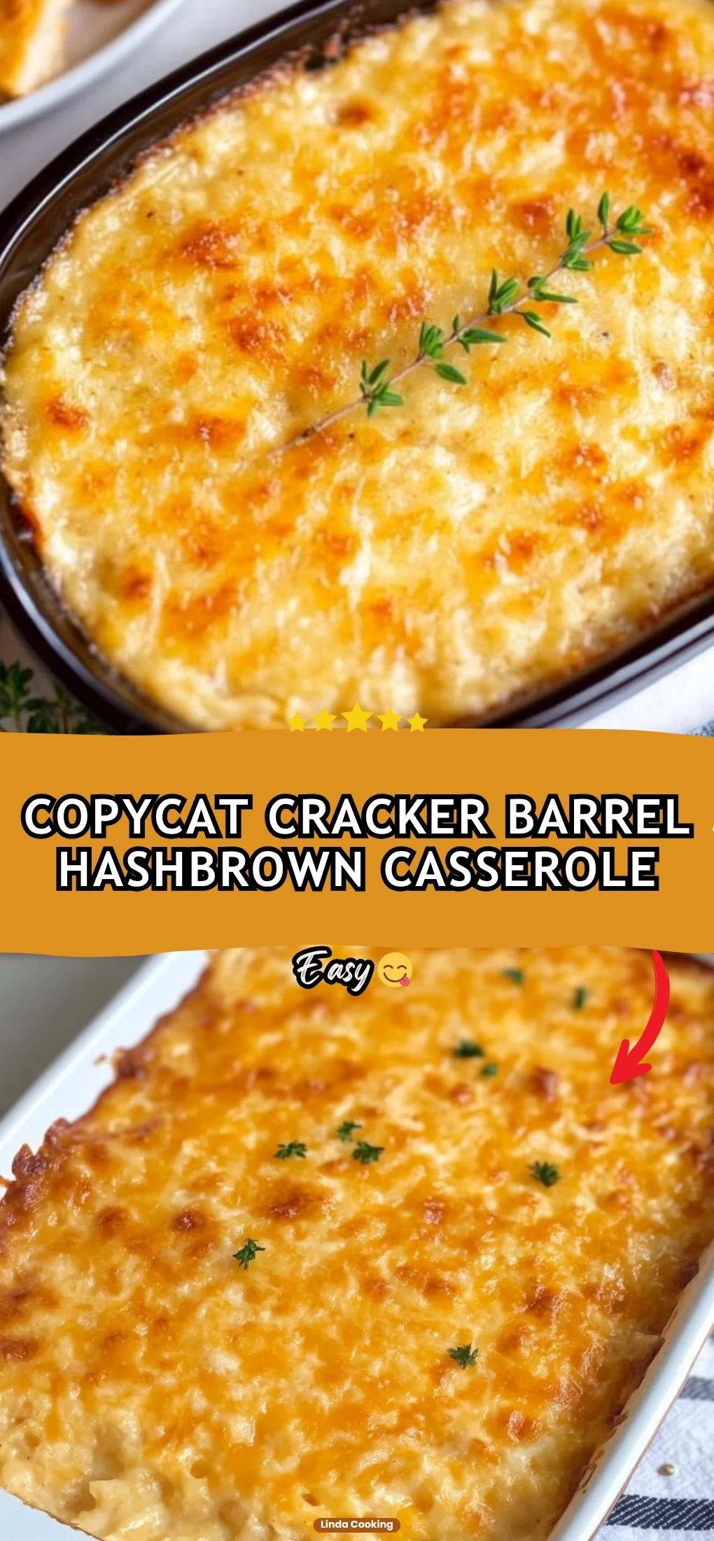 COPYCAT CRACKER BARREL HASHBROWN CASSEROLE
