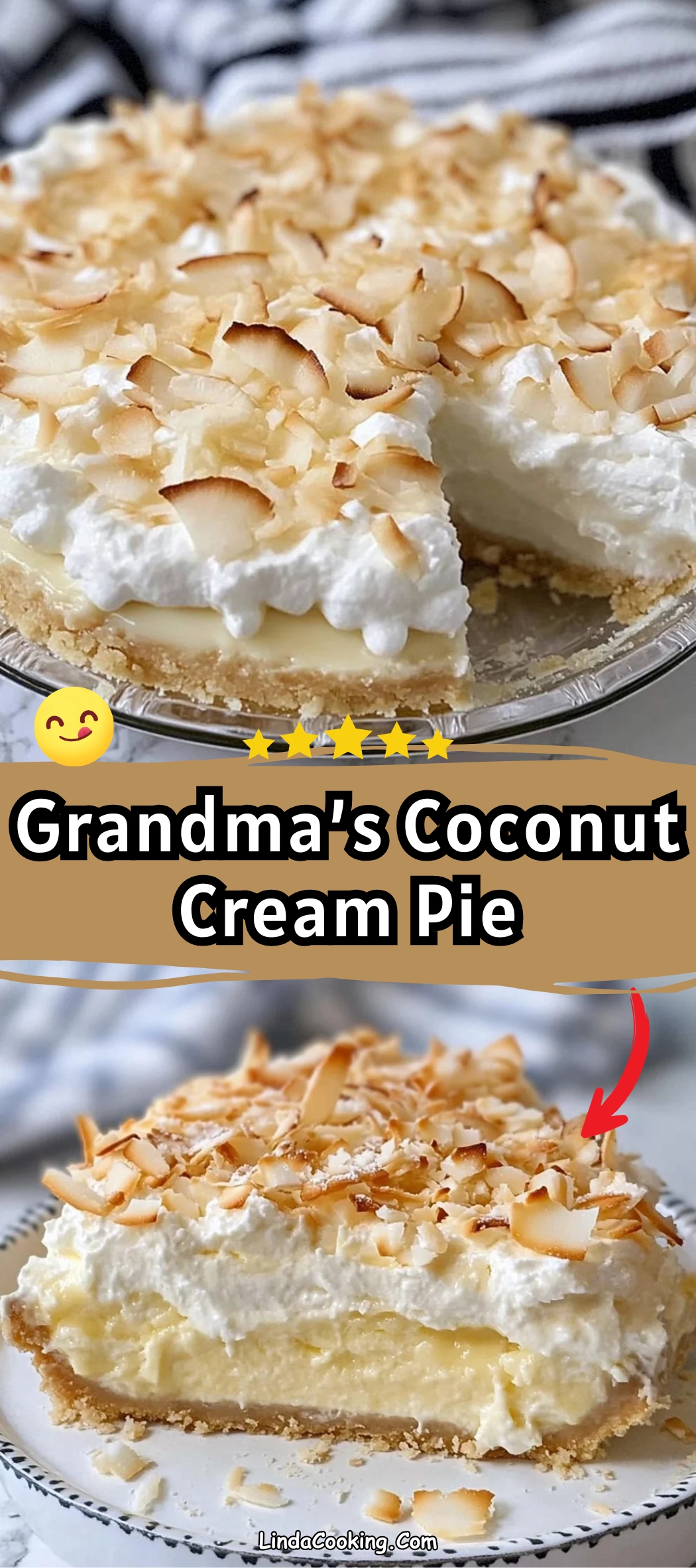 Grandma’s Coconut Cream Pie