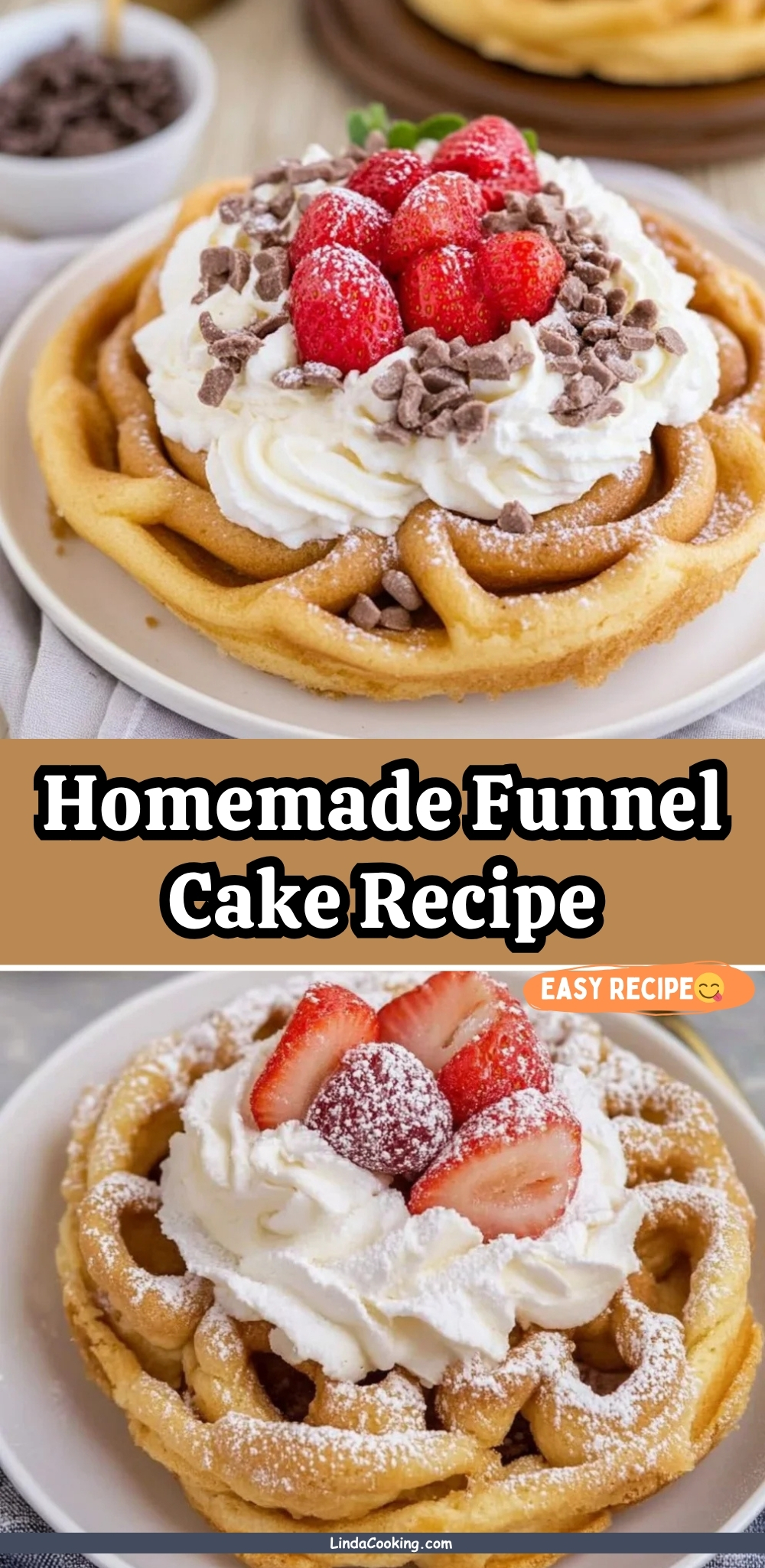 Homemade Funnel Cake Recipe