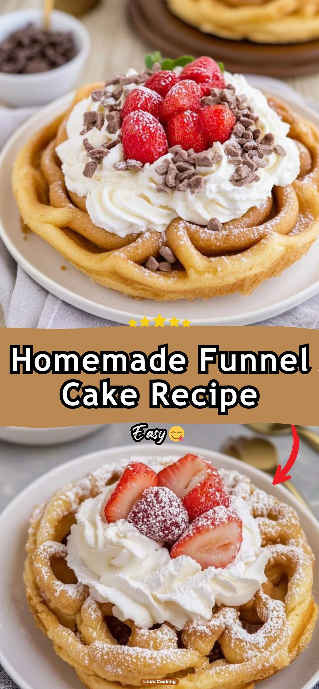Homemade Funnel Cake Recipe