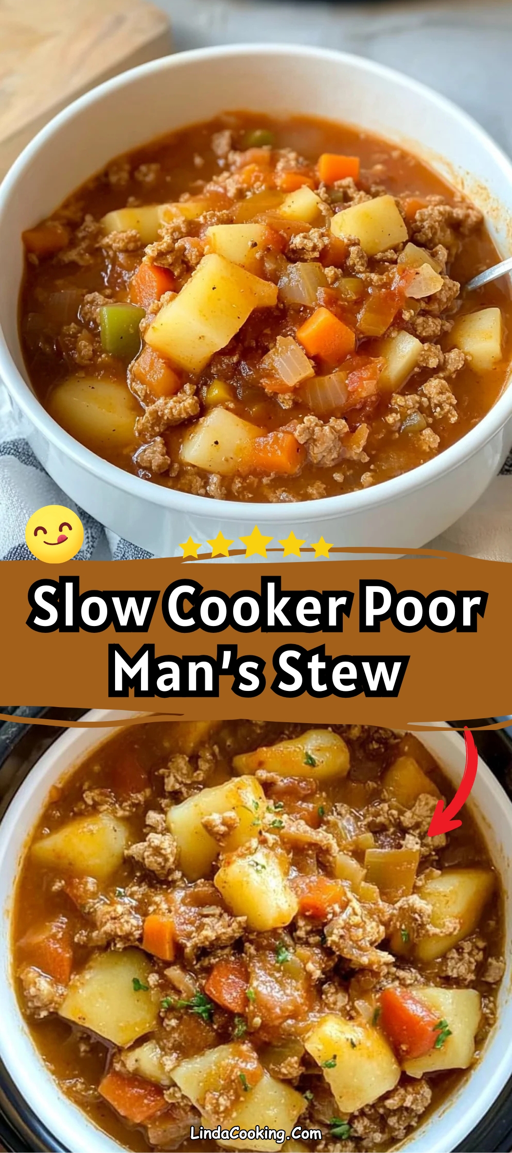 Slow Cooker Poor Man’s Stew