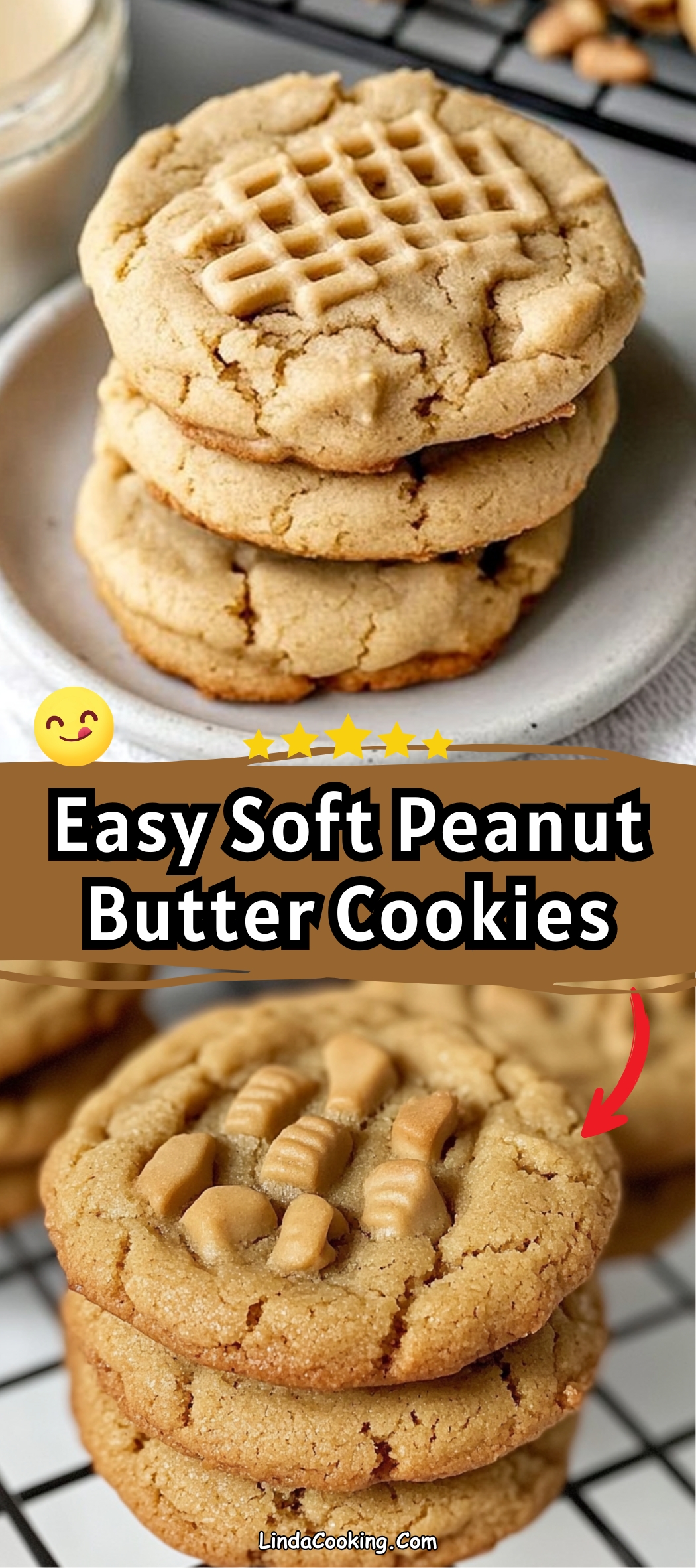 Soft Peanut Butter Cookies
