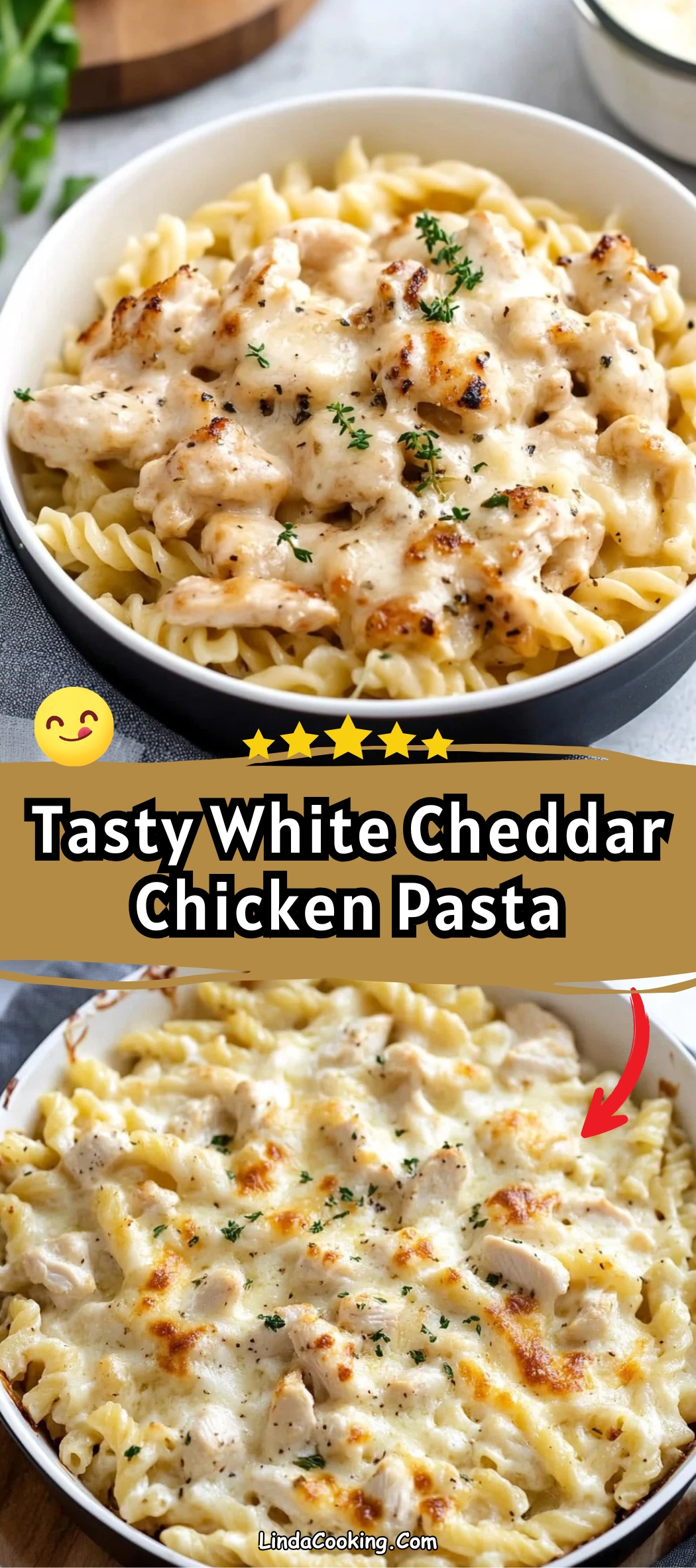 White Cheddar Chicken Pasta