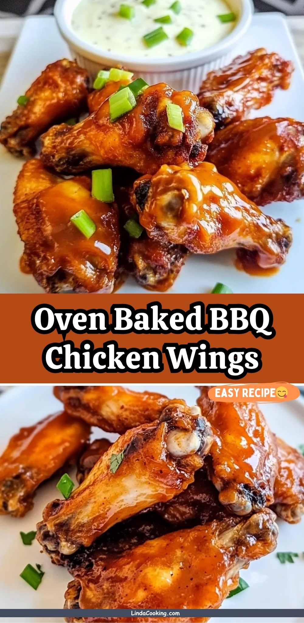 Oven Baked BBQ Chicken Wings