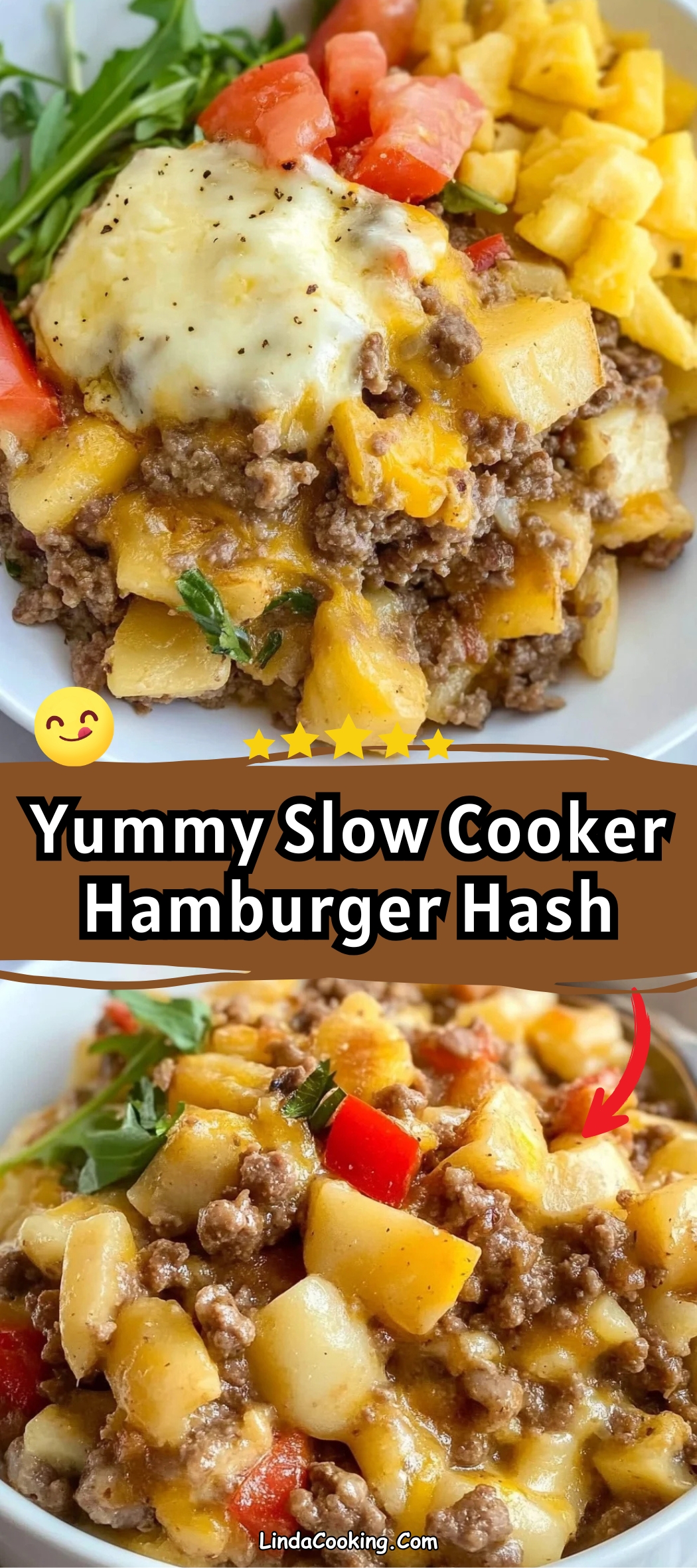 Slow Cooker Hamburger Hash