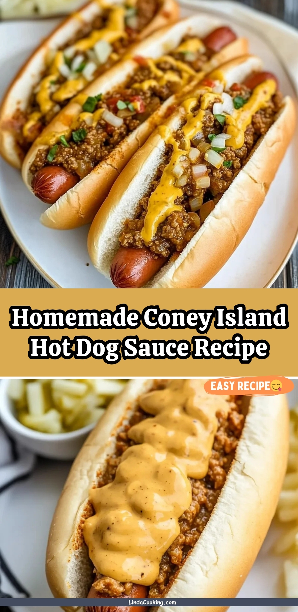 Homemade Coney Island Hot Dog Sauce Recipe