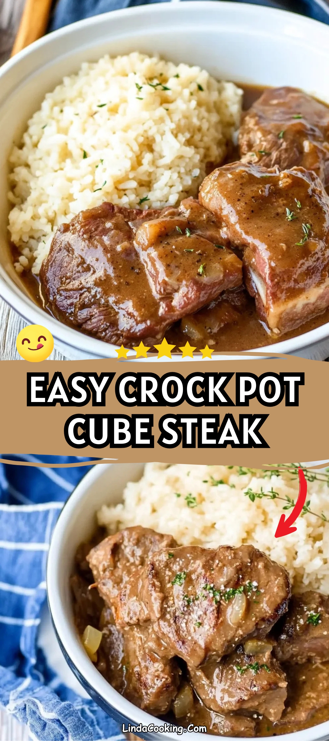 CROCK POT CUBE STEAK