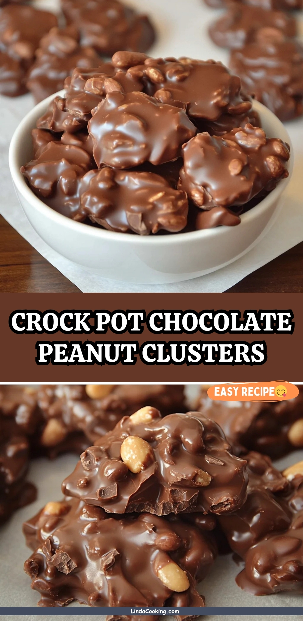 CROCK POT CHOCOLATE PEANUT CLUSTERS