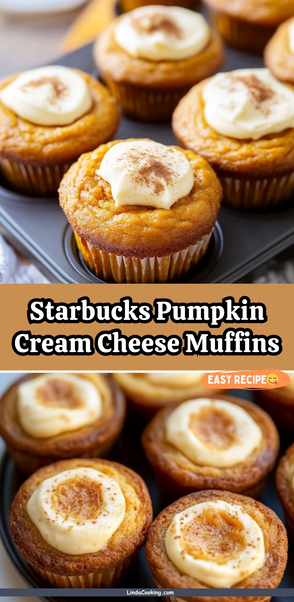 Starbucks Pumpkin Cream Cheese Muffins