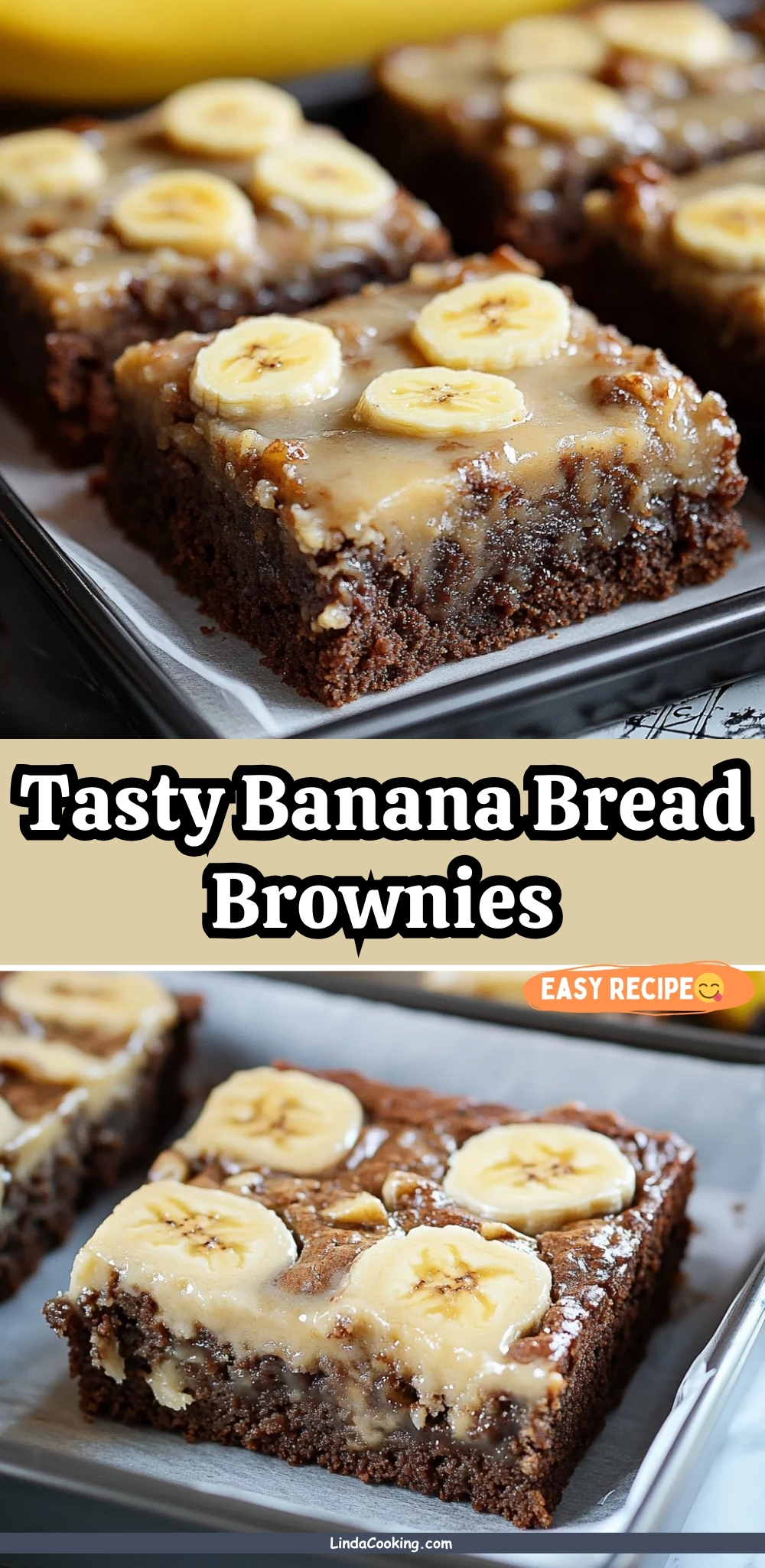 Banana Bread Brownies