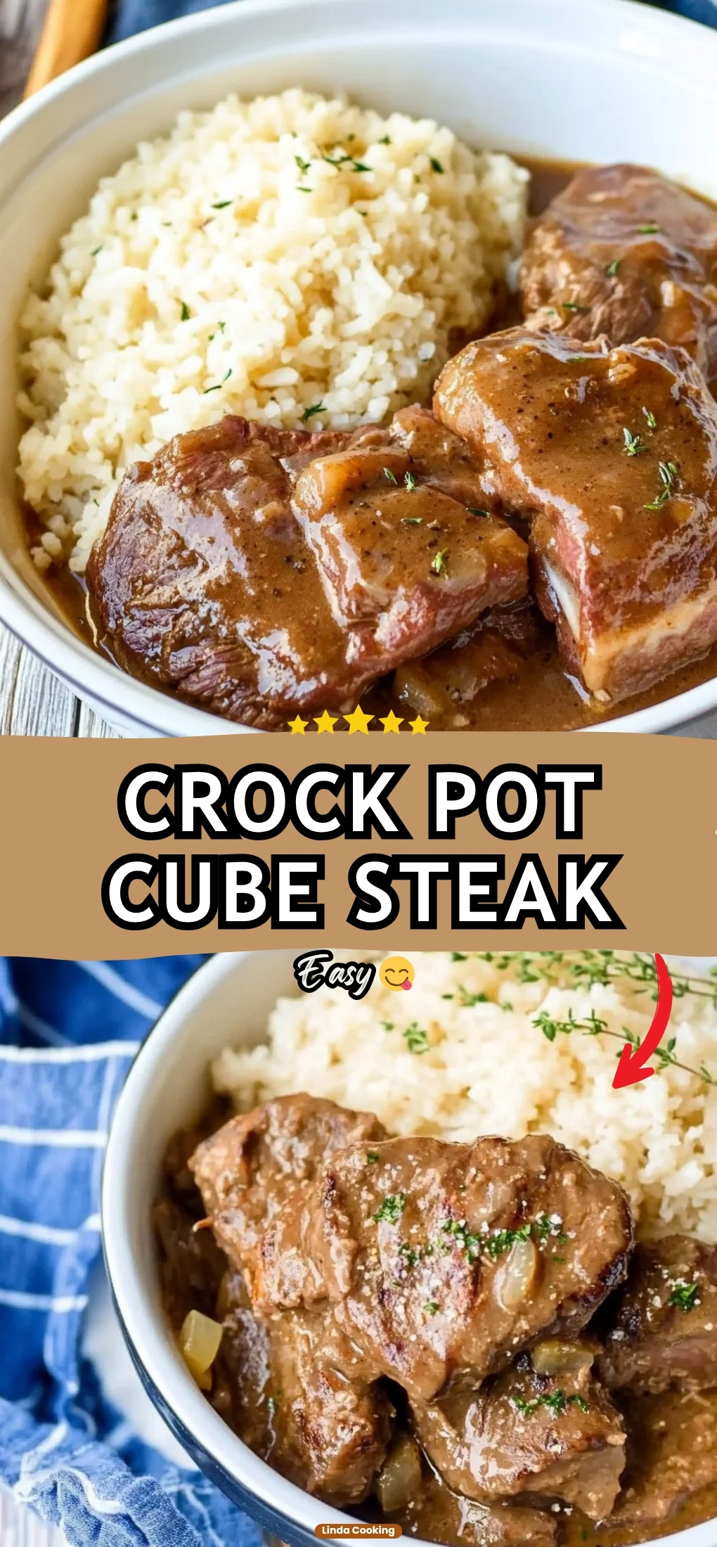 CROCK POT CUBE STEAK