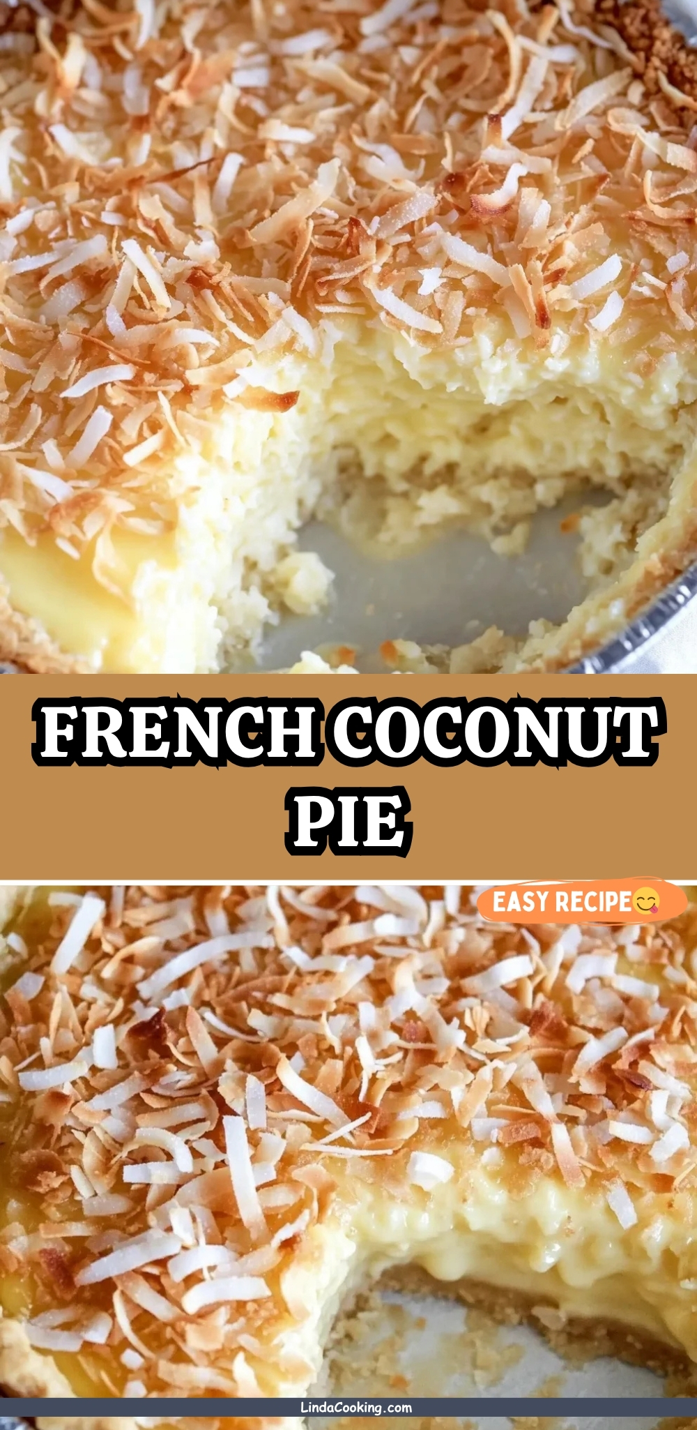 FRENCH COCONUT PIE