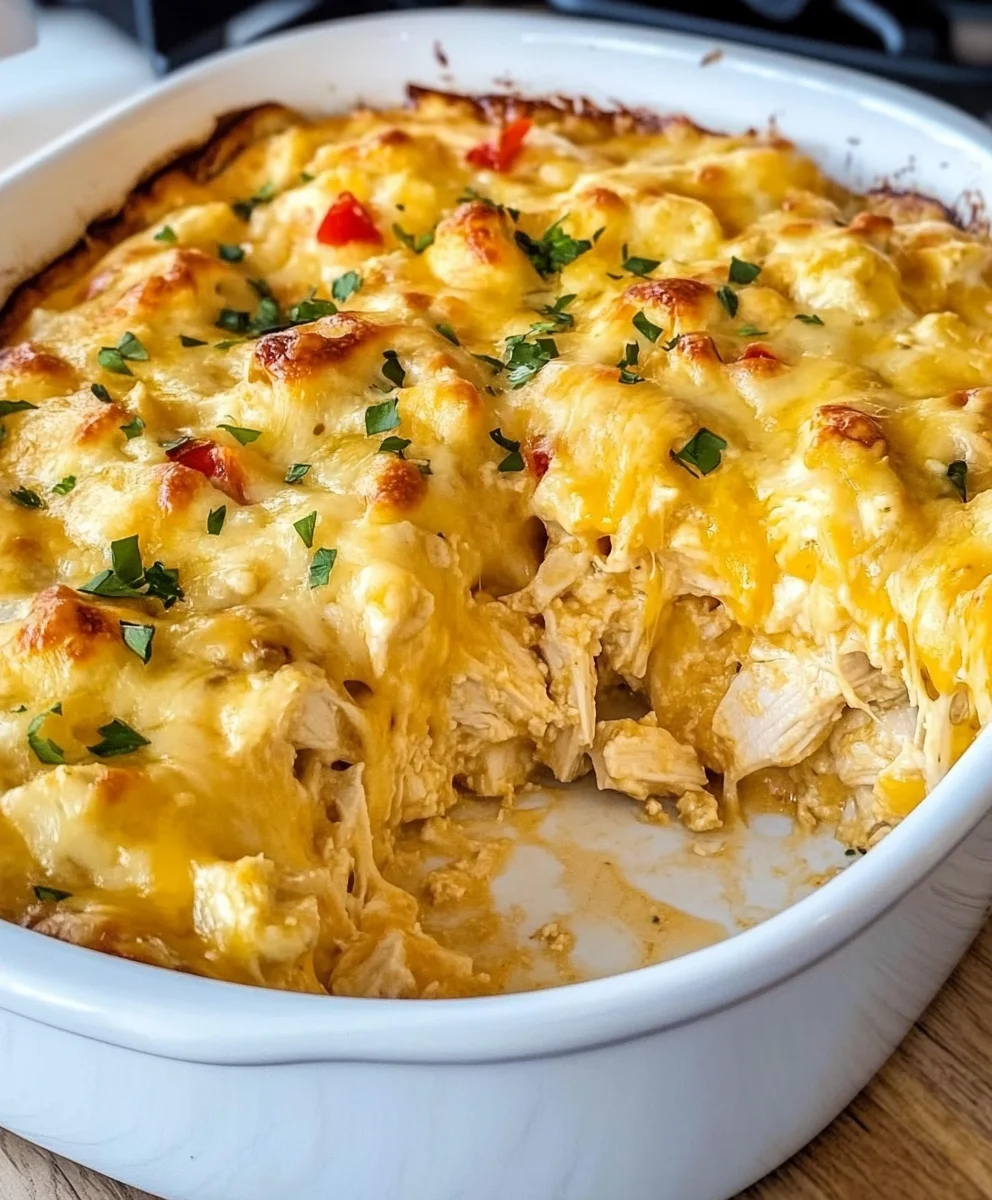 Cheesy Chicken Casserole