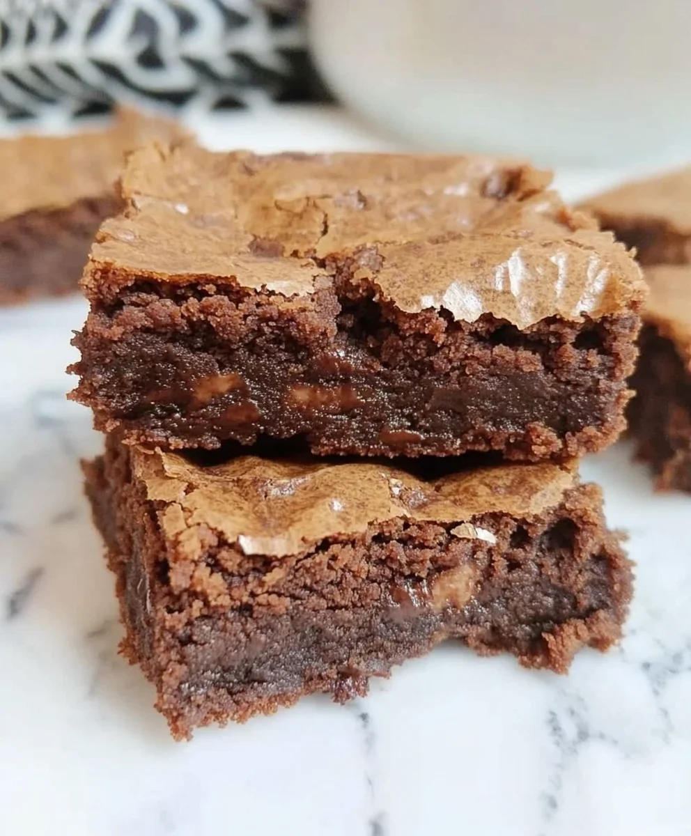 THE BEST HOMEMADE BROWNIES
