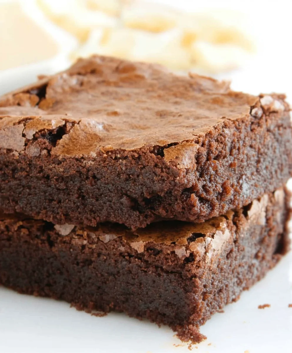 THE BEST HOMEMADE BROWNIES