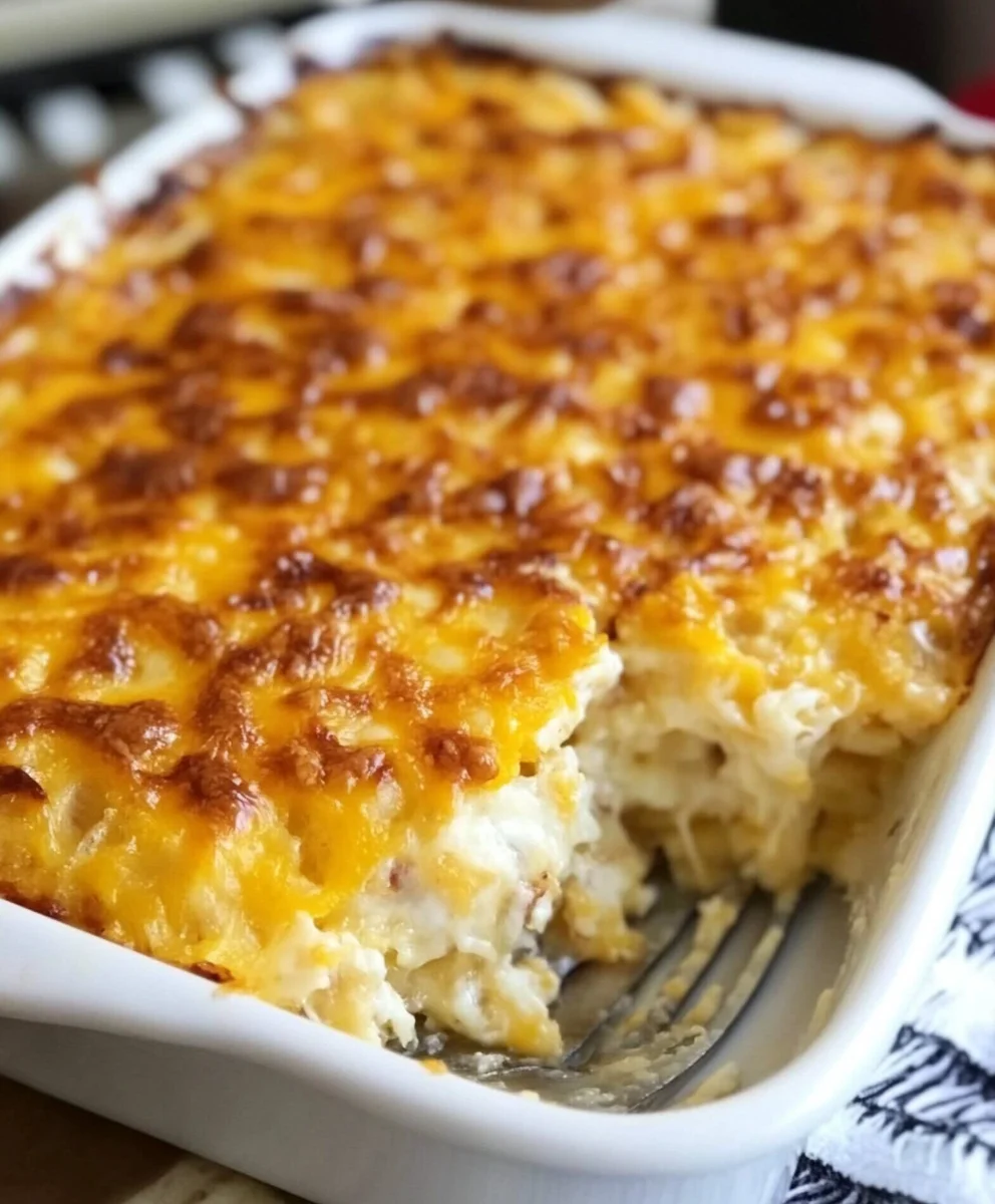 COPYCAT CRACKER BARREL HASHBROWN CASSEROLE