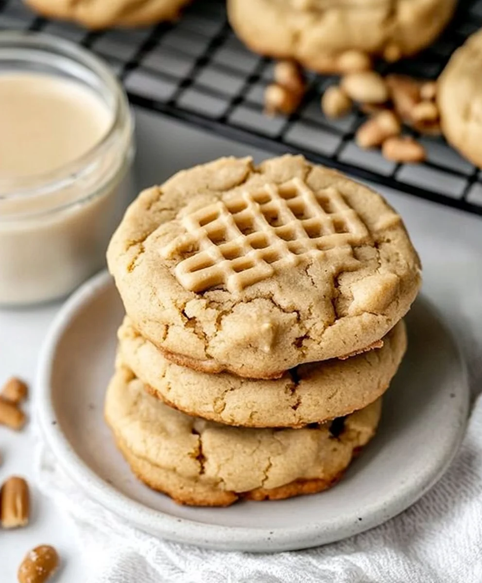 Soft Peanut Butter Cookies