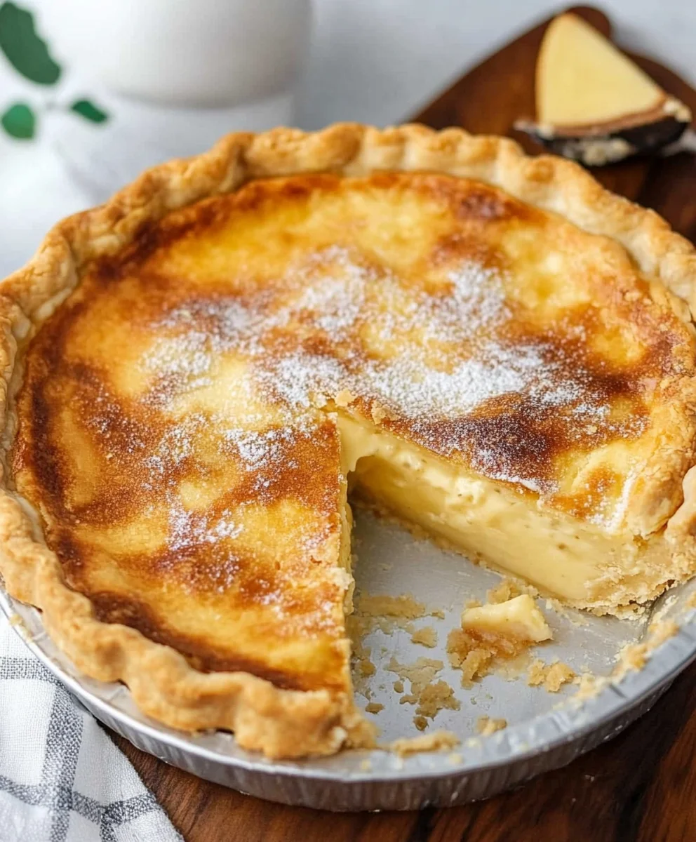Old Fashioned Custard Pie
