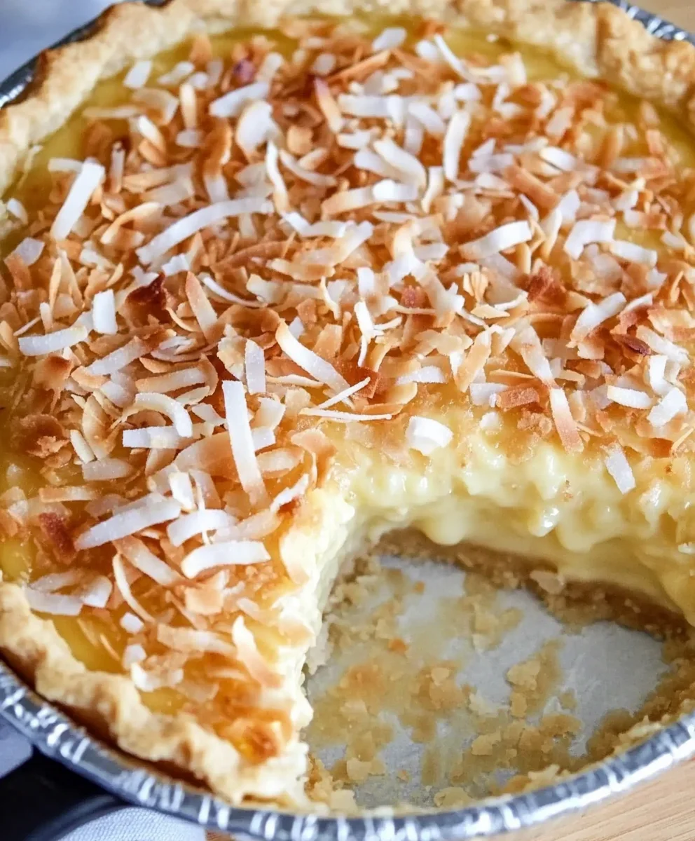 FRENCH COCONUT PIE