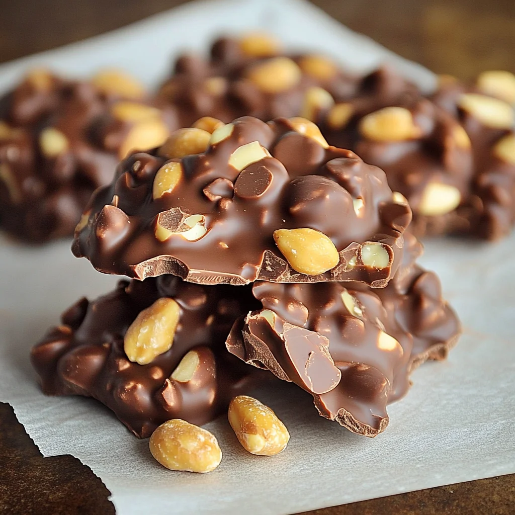 CROCK POT CHOCOLATE PEANUT CLUSTERS