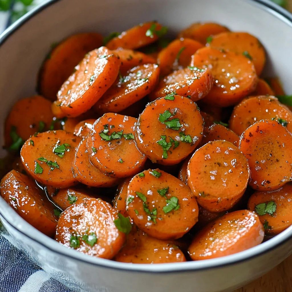 CANDIED CARROTS